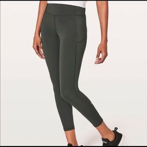 Lululemon Final Lap 8, 23 inch inseam.